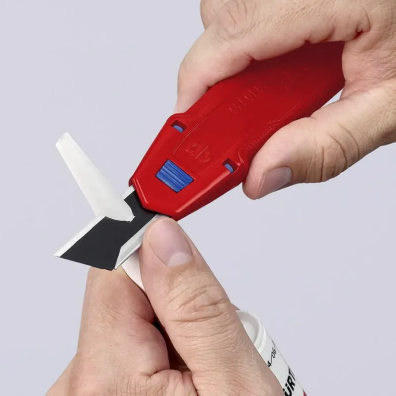 Peilis laužoma geležte18mm su ašmenų stabilizatoriumi, Cutix, Knipex