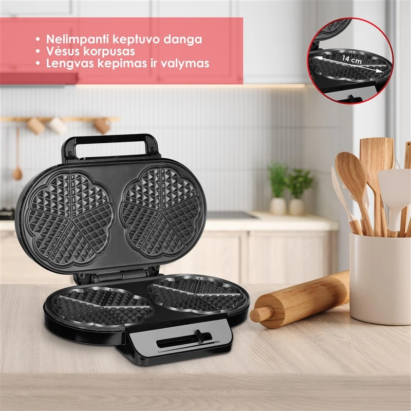 Vafeļu panna zm-511b standart