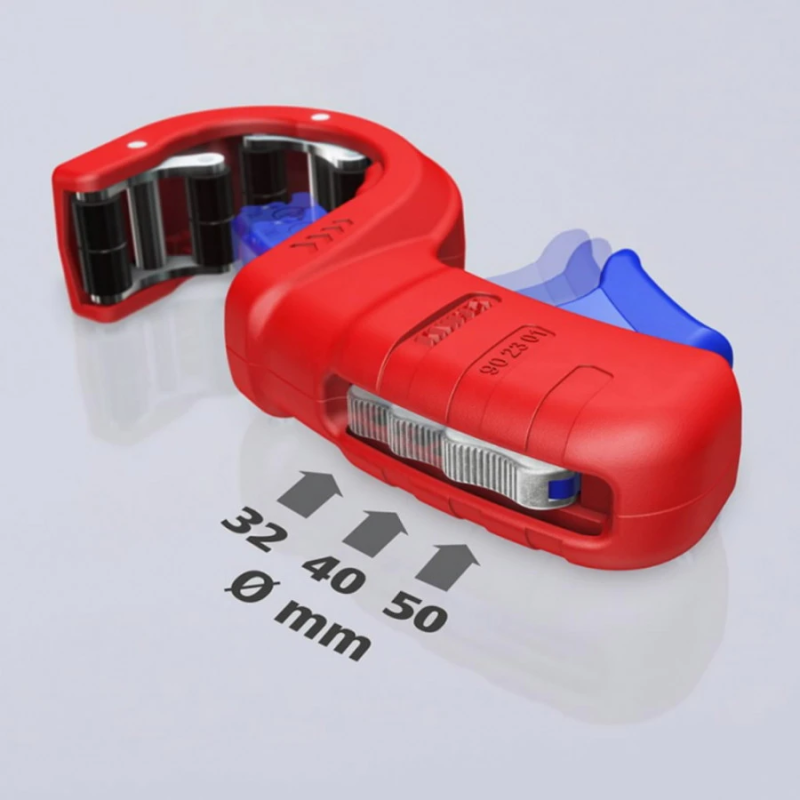 Cauruļu griezējs DP50 kanalizācijas caurulēm, līdz D50 mm, Knipex