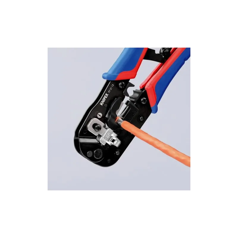Laidų antgalių užspaudimo replės RJ45 kištukams, Knipex