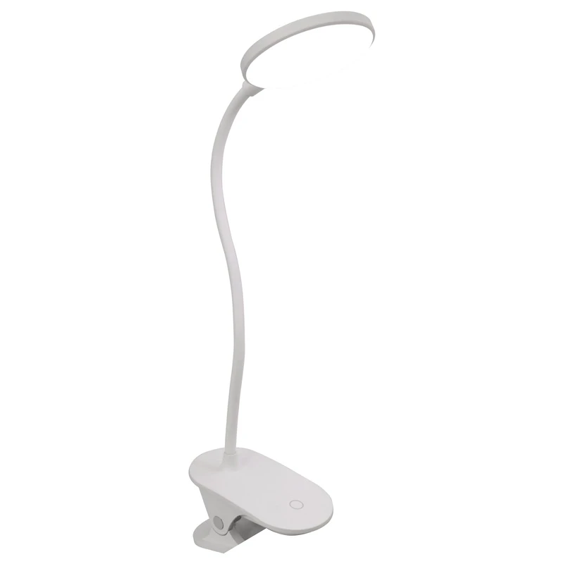 Galda lampa led clip tcled-224 4 w