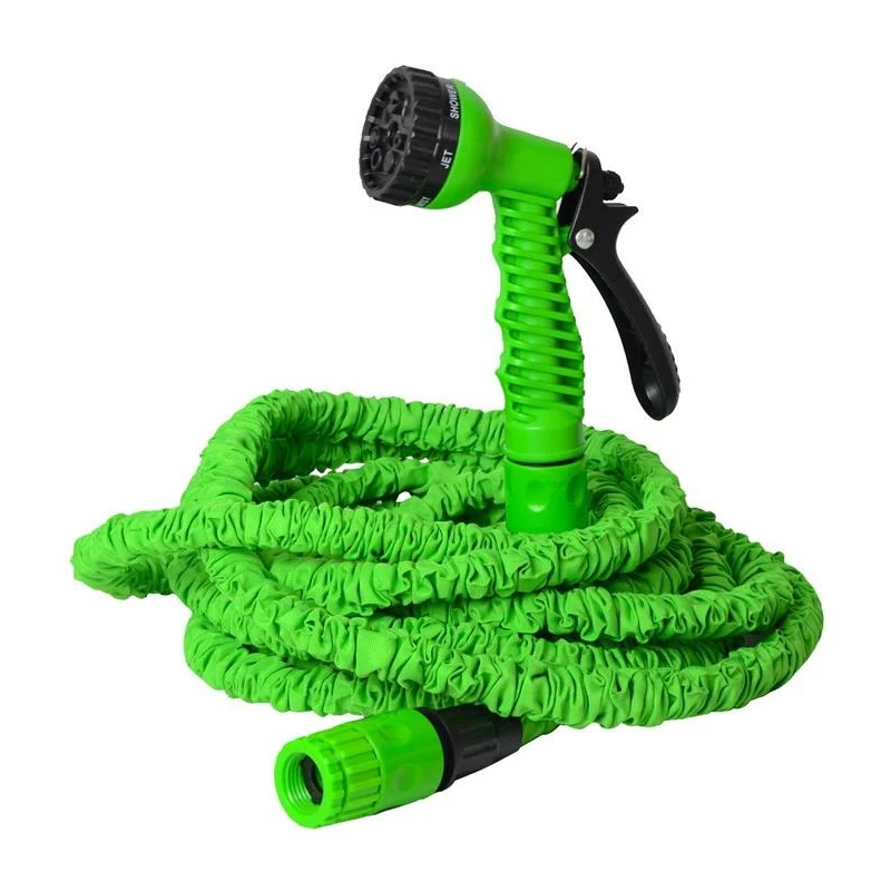 Šļūtene izplešanās laistīš ar smidz 15m