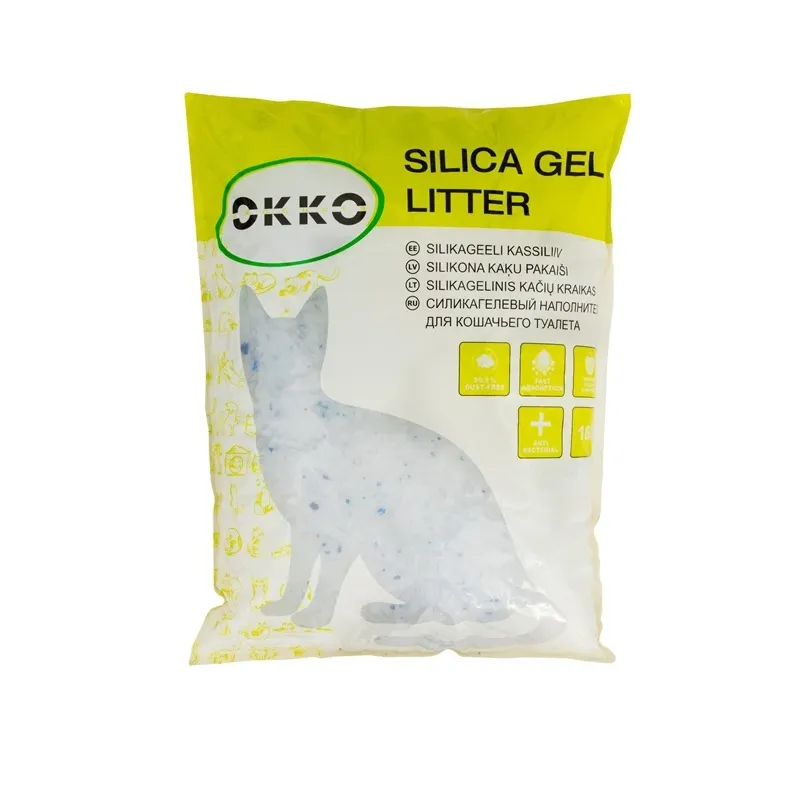 Silikagelinis kačių kraikas OKKO DA574. 16 l