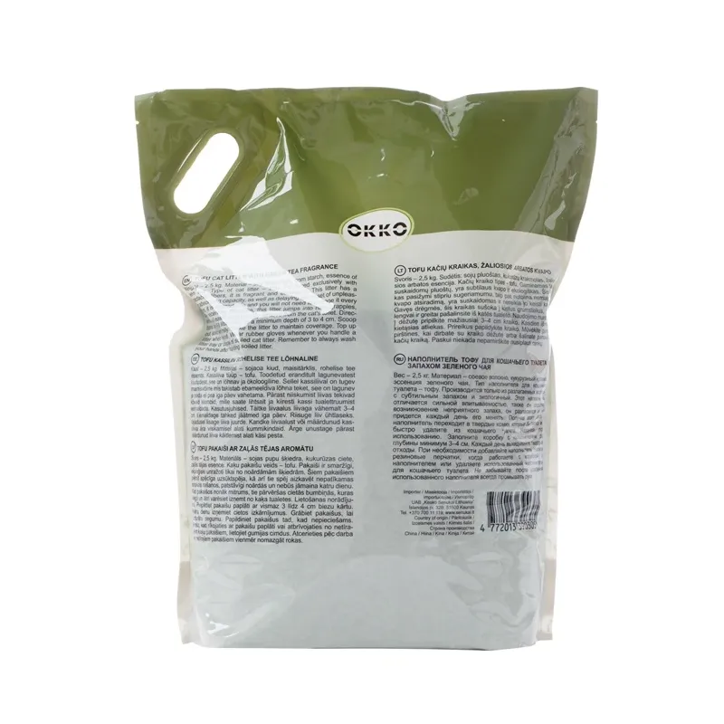 Pakaiši kaķiem tofu zaļās tējas ar. 6kg