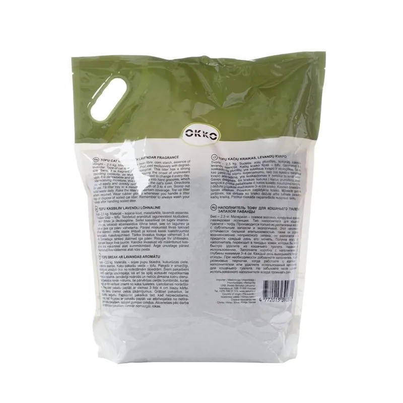 Kačių kraikas organinis ,sušokantis, Okko Tofu. 6 kg. 13.8l