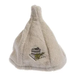 Saunamüts Namų Tekstilė, puuvill-linane, 40 x 40 cm, beež v.