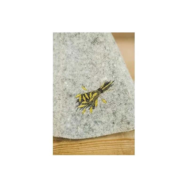 Pirts cepure Namų Tekstilė, poliesters-vilnas, 27 x 27 cm, pelēka krās.