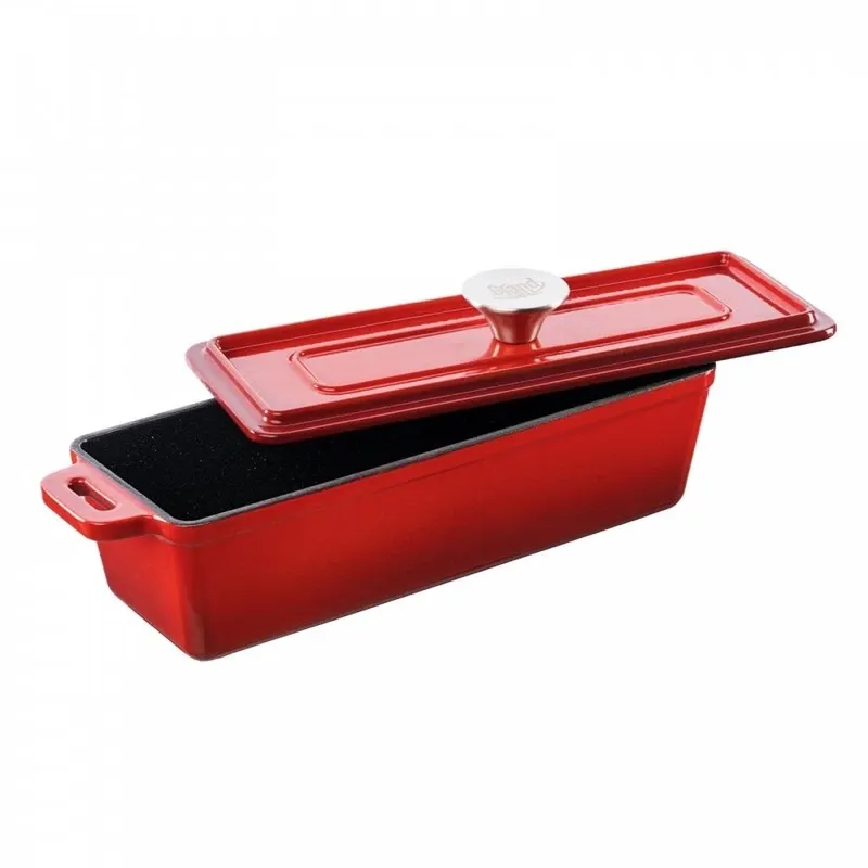 Küpsetusplaat Grand feu FEUSQRED, 35.4 cm x 11.0 cm x 11.4 cm, 1.7 l