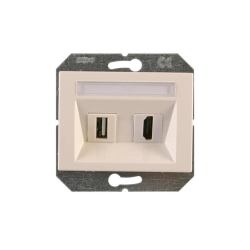 Hdmi un usb kontaktligzda balta xp500