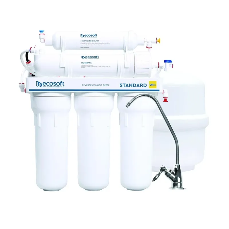 Dzeramā ūdens attīrīšanas sistēma Ecosoft Standard, 5 pakāpes