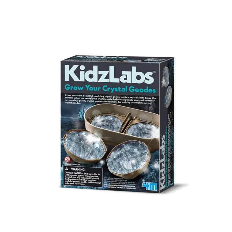 4M Ģeodu kristālu audzēšana