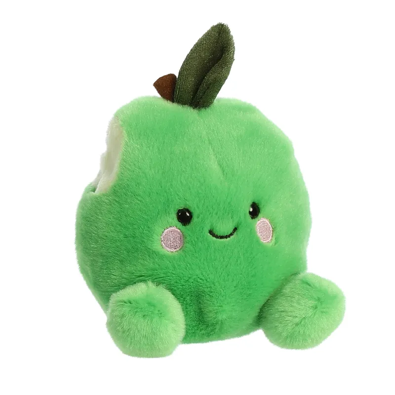 AURORA Palm Pals Plush Green Apple, 10 cm