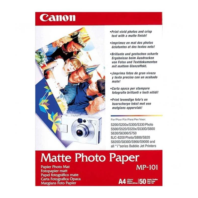 Fotopapīrs canon mp-101 matta a4-50