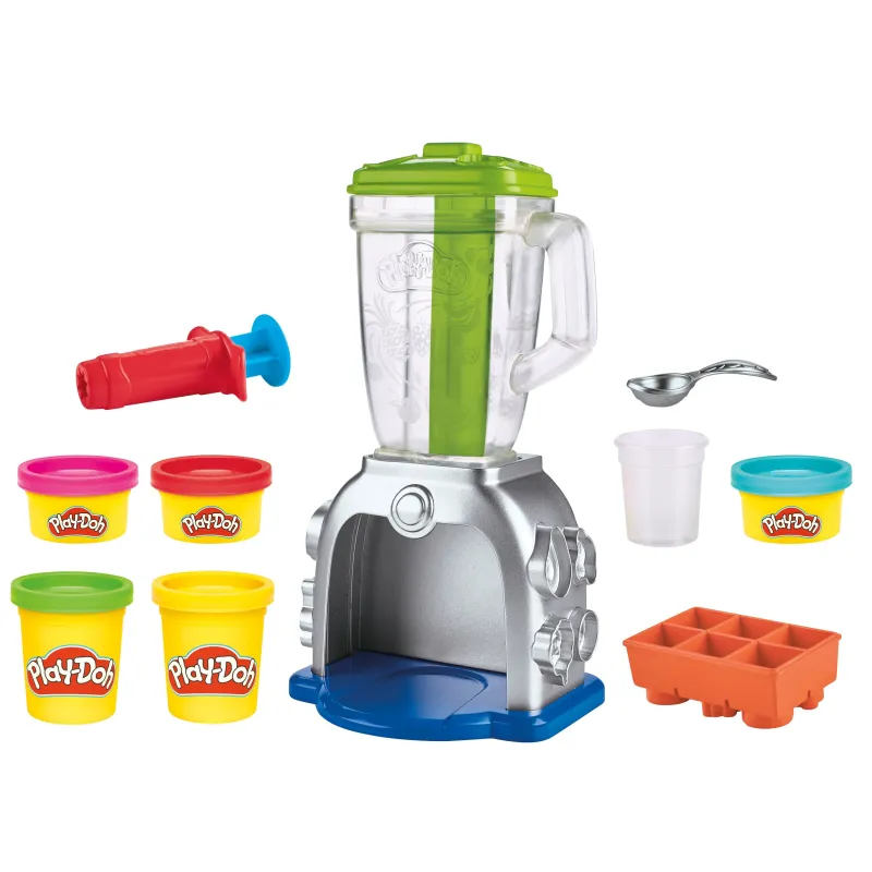Modelino komplekts ar instrumentiem Hasbro Play-Doh Smoothies Blender, daudzkrāsaina