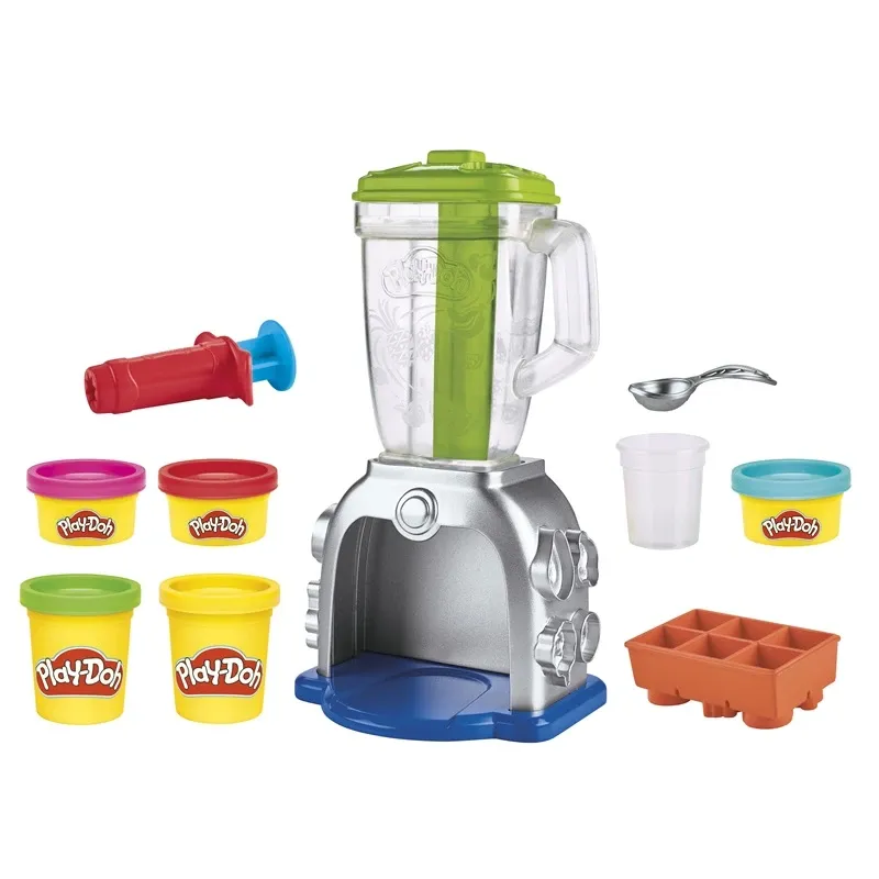 Modelino rinkinys su įrankiais Hasbro Play-Doh Smoothies Blender, įvairių spalvų
