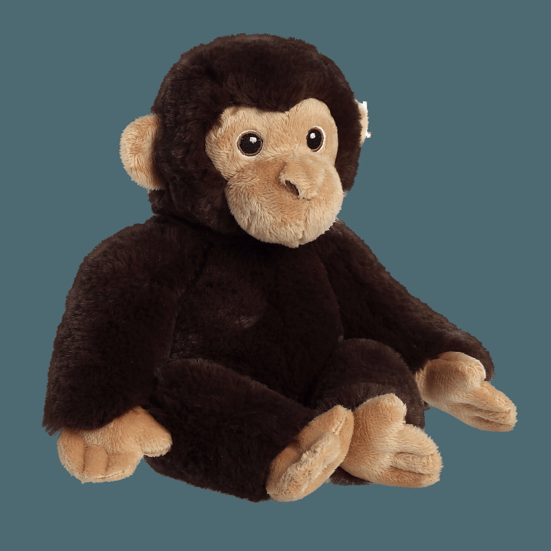 AURORA Eco Nation plīša rotaļlieta Šimpanze, 25 cm