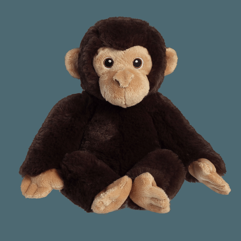 AURORA Eco Nation plīša rotaļlieta Šimpanze, 25 cm