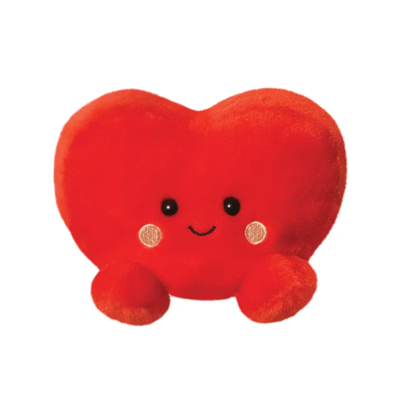 AURORA Palm Pals Plīša rotaļlieta sirsniņa Amore, 12 cm
