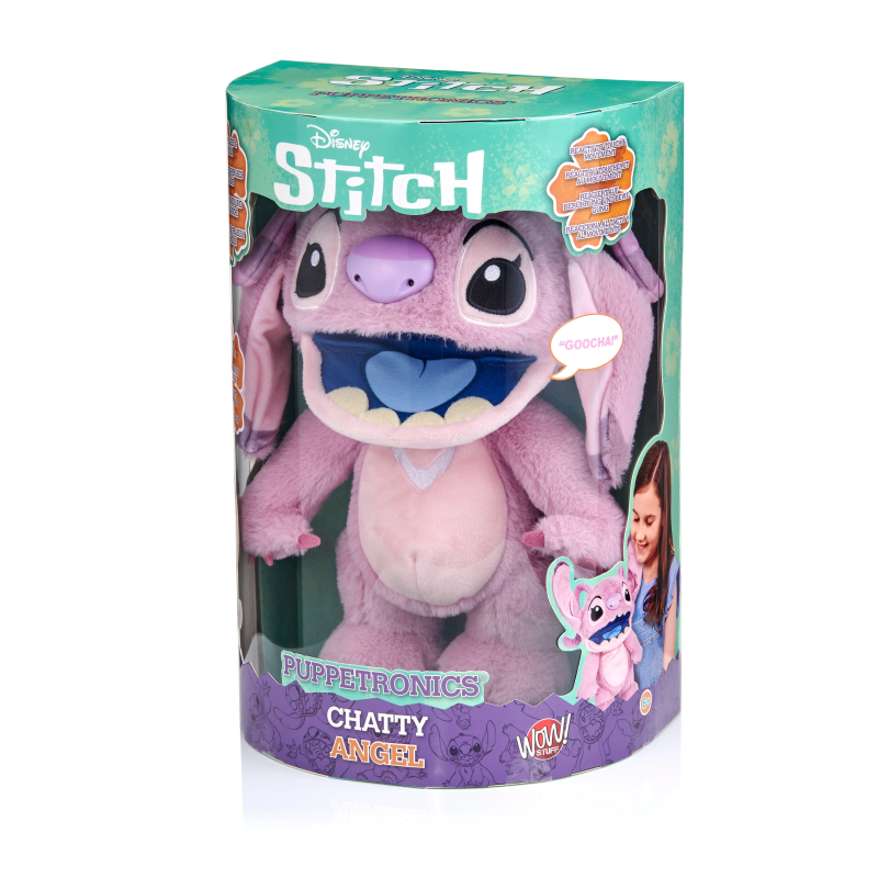 STITCH Real FX Interaktīvā lelle – Pļāpīgā Eņģele