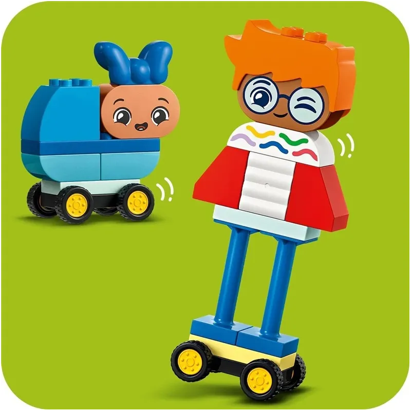 Konstruktorius LEGO DUPLO TownPilsēta Uzbūvējami cilvēki ar lielām emocijām 10423