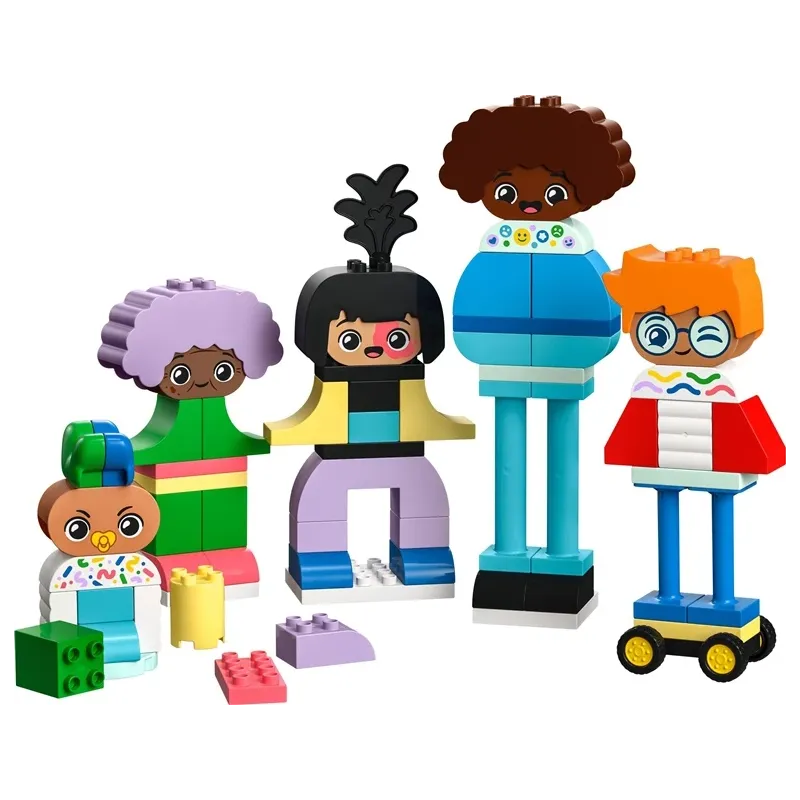 Konstruktorius LEGO DUPLO TownPilsēta Uzbūvējami cilvēki ar lielām emocijām 10423