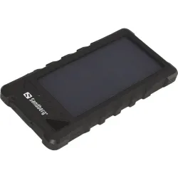 Pārnēsājamais lādētājs Sandberg Solar. 16000 mAh. melns