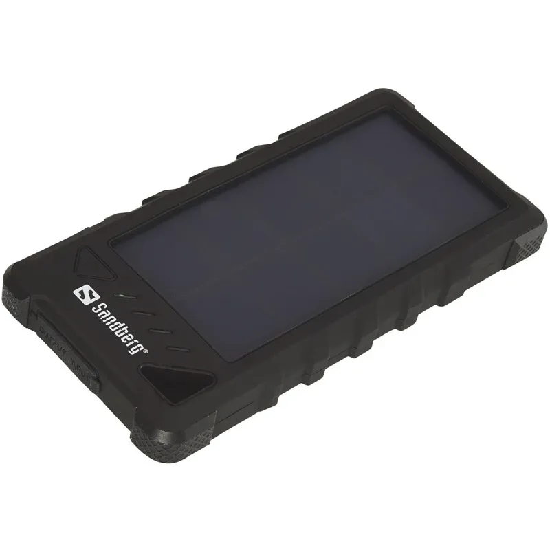 Nešiojamas įkroviklis Sandberg Solar. 16000 mAh. juoda