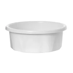 Bļoda 8L apaļa, balta