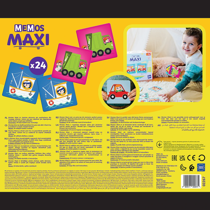 TREFL Memo Maxi Transports