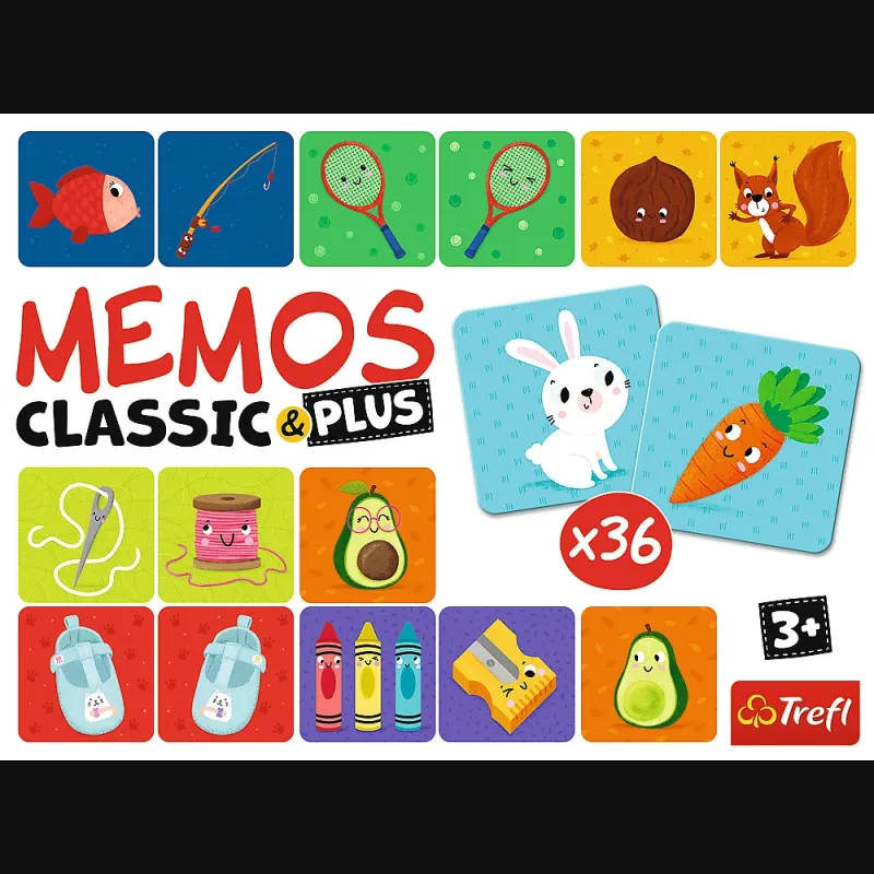 TREFL Memo Classic Plus Logic