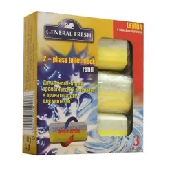 WC-seep General Fresh Lemon, 40 g, 3 tk