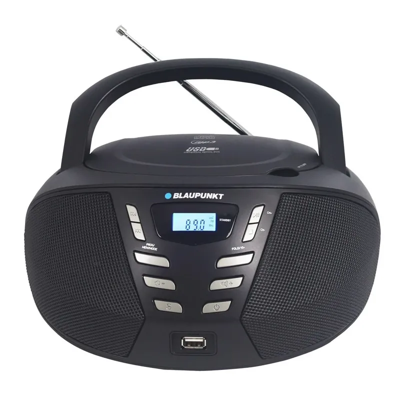 Magnetola Blaupunkt BB7BK, 2 W, melna krās.