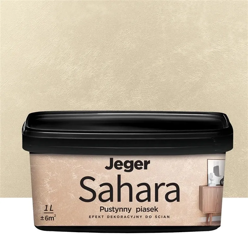 Dekoratīvās krāsas, sienas Jeger Sahara Cristiano, cristiano, 1 l