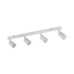 Lamp spot light top gu10 4x10w wh