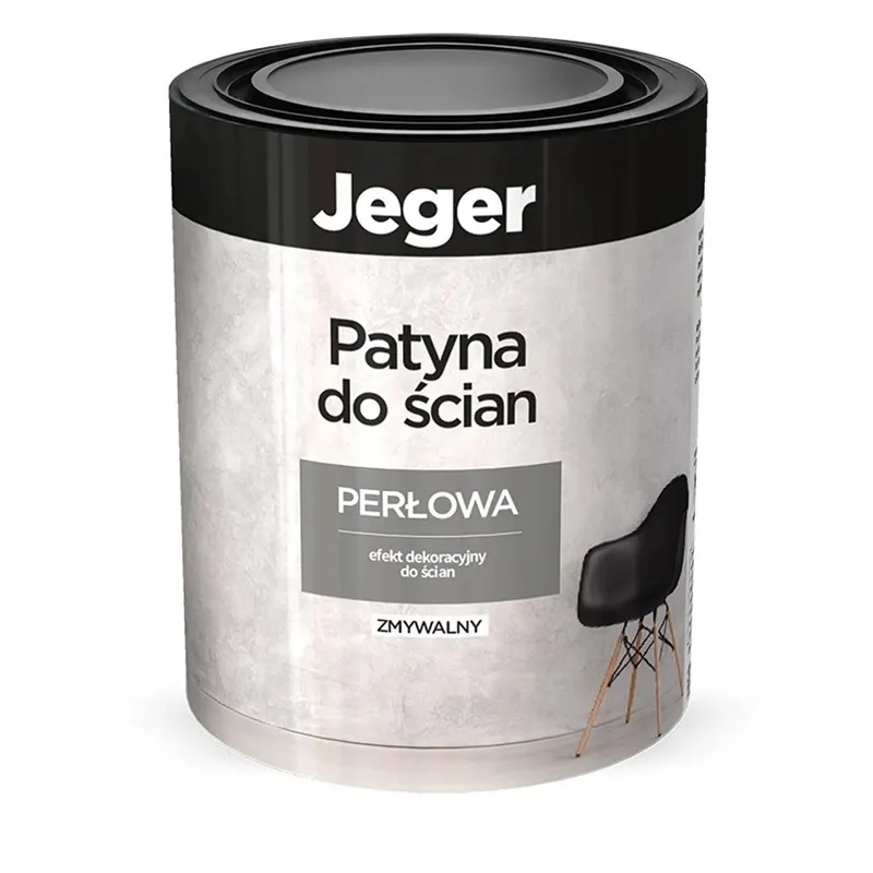 Spec. paskirties dažai, sienoms Jeger Patine Pearl, perlo sp., 0.75 l