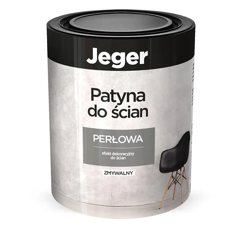 Spec. paskirties dažai, sienoms Jeger Patine Pearl, perlo sp., 0.75 l