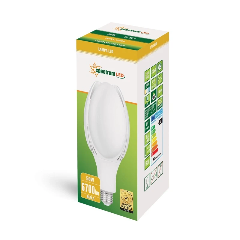 Spuldze led park 50w e27 nw 5200lm ip20