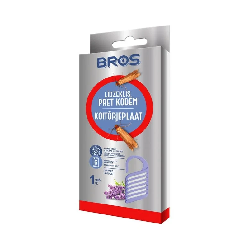 BROS Lavanda līdzeklis pret kodēm 1gab