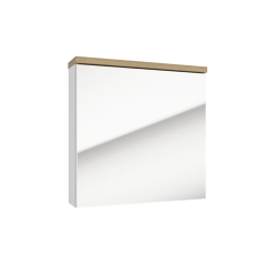 Pakaramais vannas skapītis ar spoguli Stilla, koks, 15x60.4x60cm