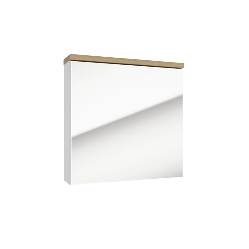 Pakaramais vannas skapītis ar spoguli Stilla, koks, 15x60.4x60cm