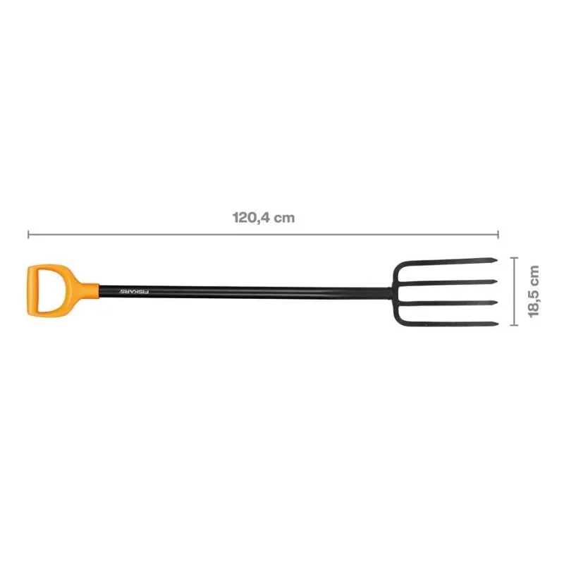 Šakė universali Fiskars SOLID 1070673, 1204 mm, su kotu