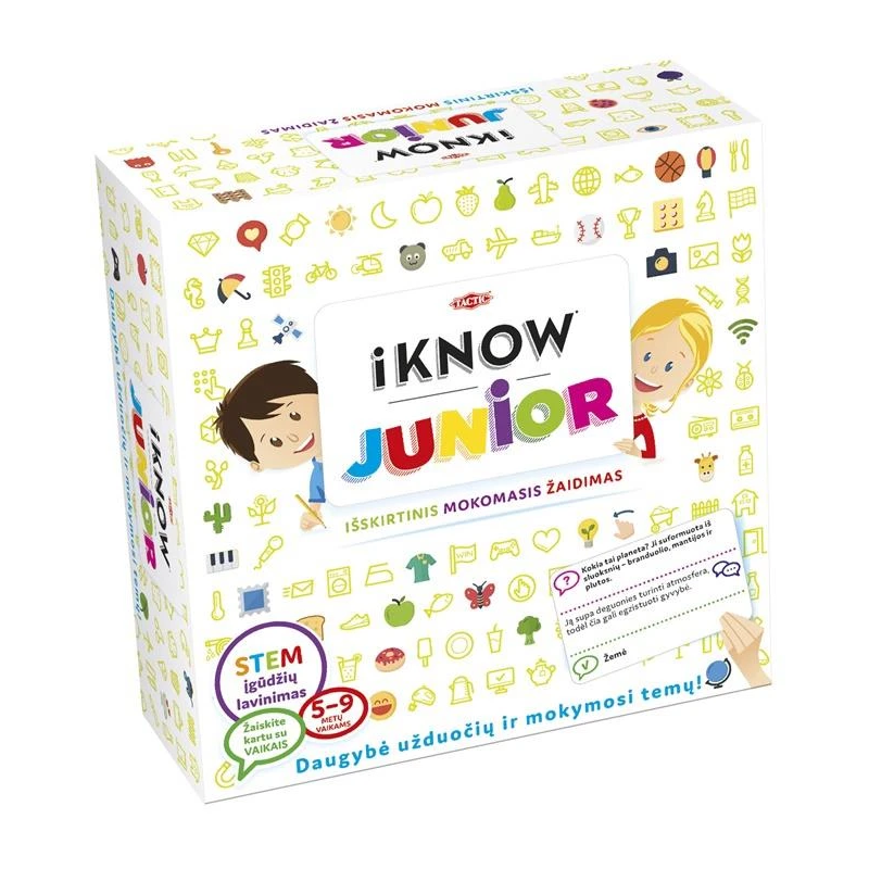 Galda spēle Tactic Es zinu 54545 LT