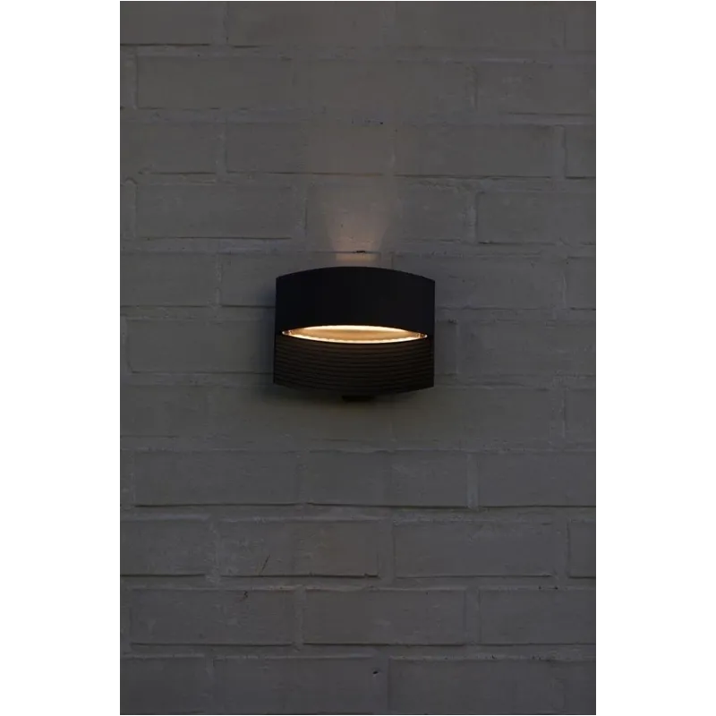 Luminaire outdoor lotus led ip54 black