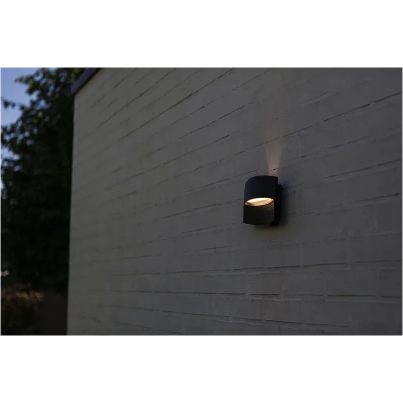 Luminaire outdoor lotus led ip54 black
