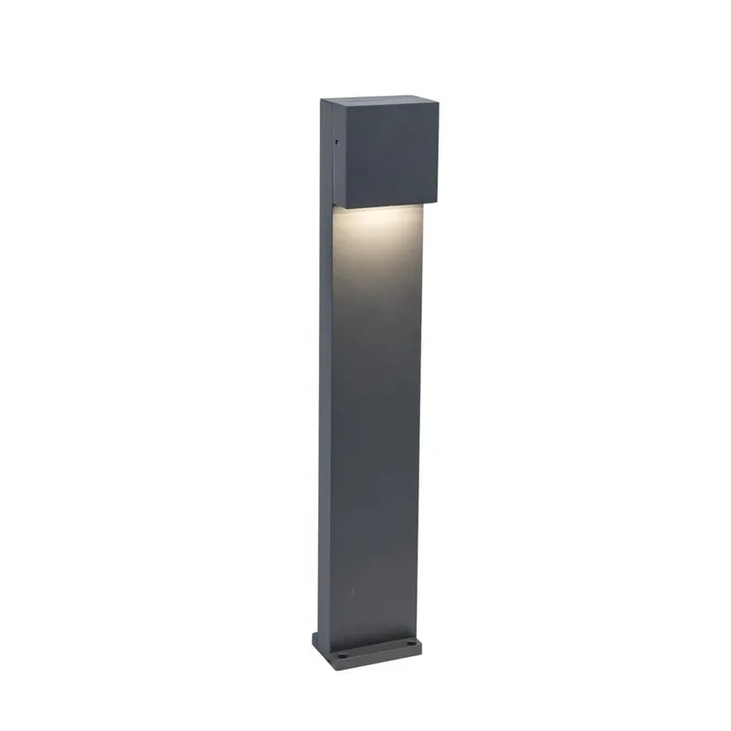 Brīvi stāvošs āra gaismeklis Lutec Gemini XF, 9.50W, LED, IP54, tumši pelēka krās., 9.2 cm x 65 cm