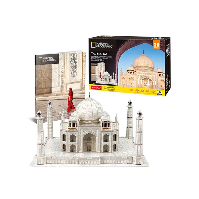 CUBICFUN 3D Puzle National Geographic - Tadžmahals