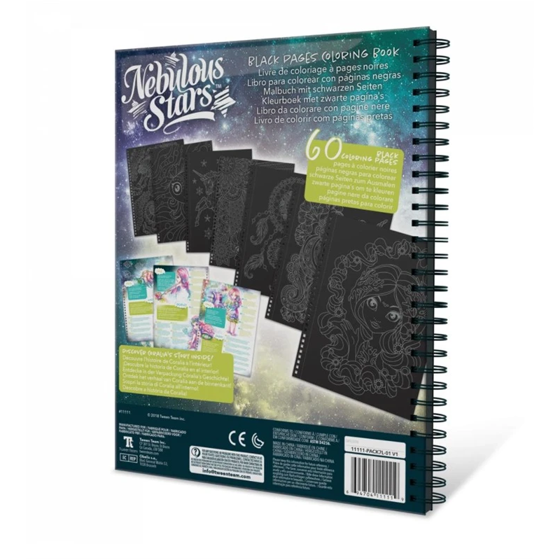 Krāsojamā grāmata Nebulous Stars. 11111