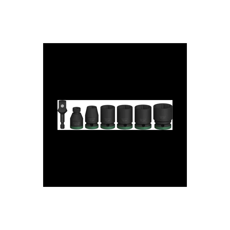 6 1 muciņu komplekts PRO Impact, 1-2"