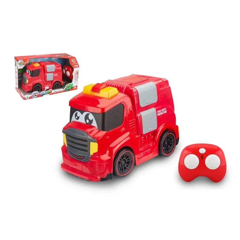 Rc automobilis City Service Fire Dept DHTRC10591, raudona sp.