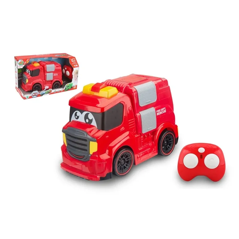 Rc auto City Service Fire Dept DHTRC10591, punane